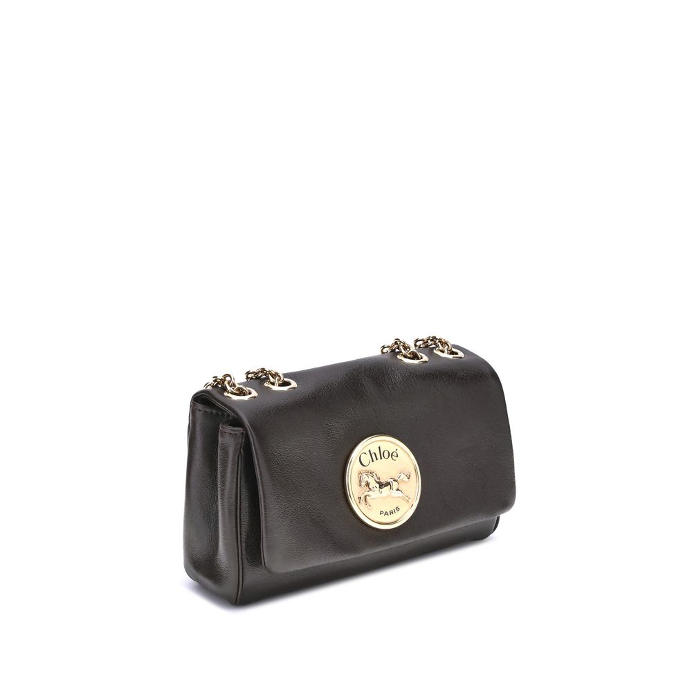 Chloé Schultertasche aus Kalbshaut Bos Taurus in Braun